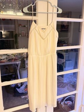 Express Cream Dress